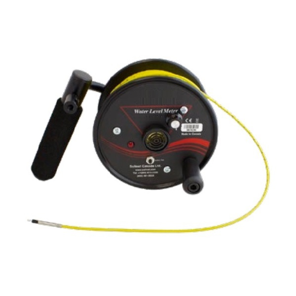 Solinst 114911 Coaxial Cable Mini Water Level Meter for Yellow Laser Marked Cable 80ft, Probe 4mm dia. x 38mm long