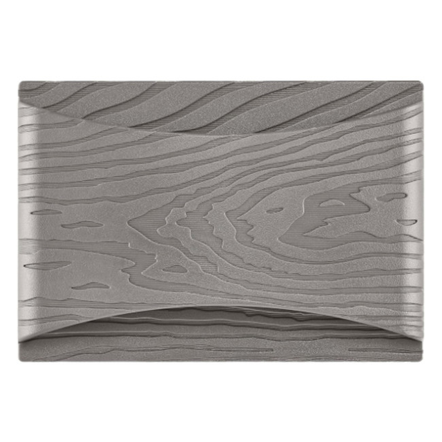 Terraa LDS-G1WG3000K Low Voltage, Up / Down Deck Light, 50 Lm, 3000K, Nantucket Gray