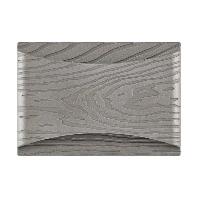 Terraa LDS-G1WP3000K Low Voltage, Up / Down Deck Light, 50 Lm, 3000K, Heather Pebble Gray