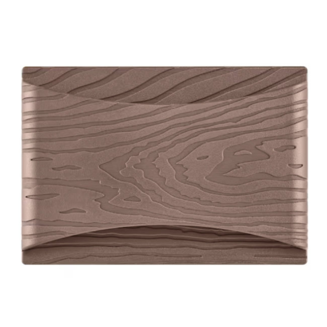 Terraa LDS-G1WWB3000K Low Voltage, Up / Down Deck Light, 50 Lm, 3000K, Walnut Brown