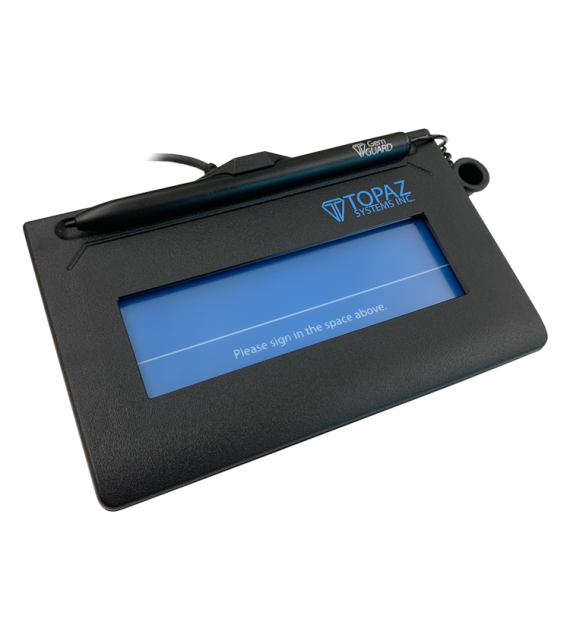 Topaz T-S460-HSB-R SigLite 1x5 Electronic Signature Pad (HID USB) with Software