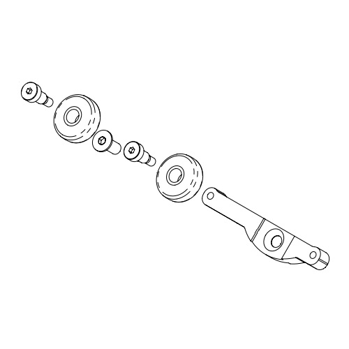 Trumpf 130868 Roller Holder for TruTool TKF 700 (2A1), TruTool TKF 700 (3A1) Bevel Machines