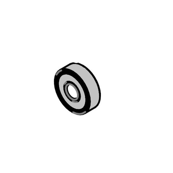 Trumpf 137468 Grooved Ball Bearing DIN 625 626-2RS1