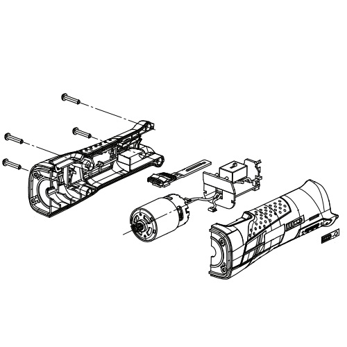 Trumpf 1558690 Built-on Motor, Li, 10.8V for TruTool S 130 (1A5) Shear