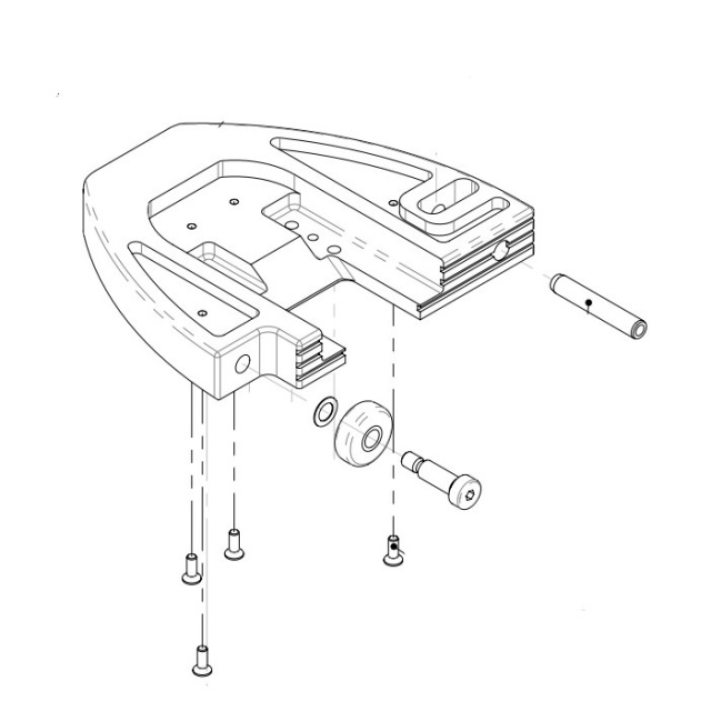 Trumpf 1653747 Manual Slide, TKF 2000