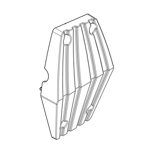 Trumpf 1664931 Cap Left Preassembled for TruTool TSC 100 Slat Cleaner