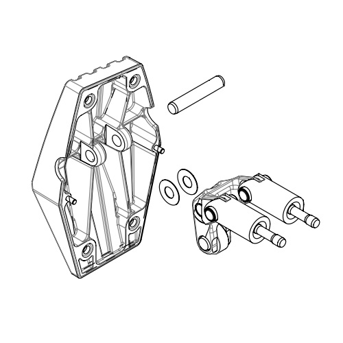 Trumpf 2261544 Right Lever for TruTool TSC 100 (2A1), TruTool TSC 100 (3A1), TruTool TSC 100 (3A1) Black Edition Slat Cleaners