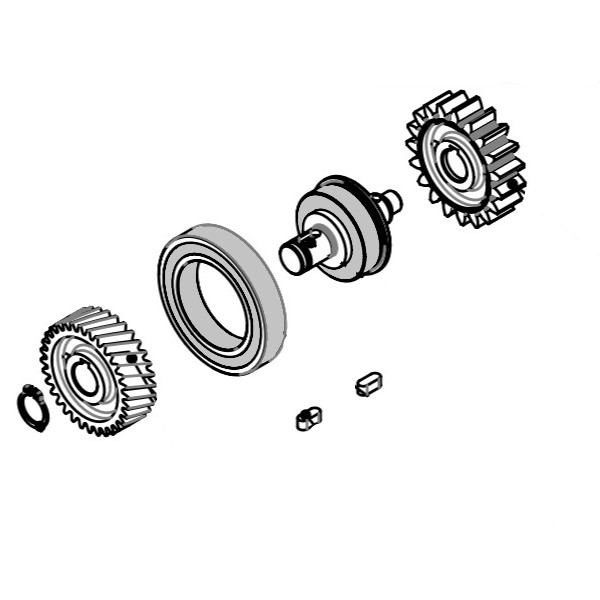 Trumpf 2303221 Reduction Gearbox, Slat Cleaner TSC 100 (2A1)