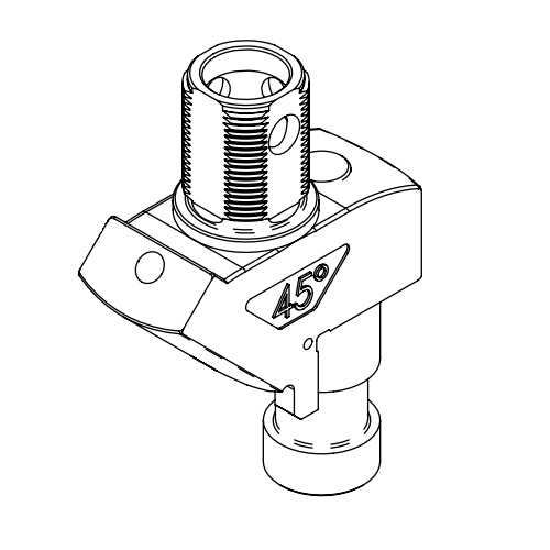 Trumpf 2476471 Carrier 45 Degree for TruTool TKF 700 (2A1), TruTool TKF 700 (3A1) Bevel Machines