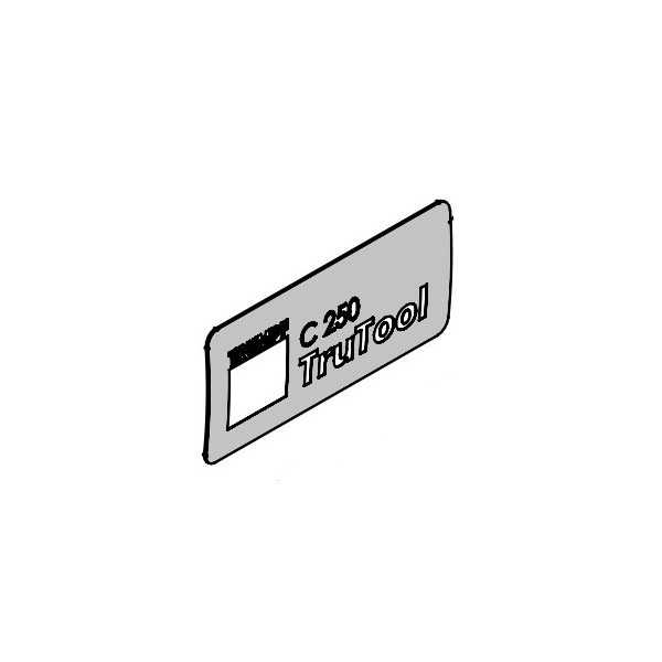 Trumpf 2546699 Company Nameplate, Slitting Shears C 250 (3B5)