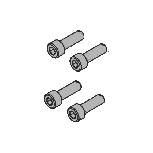Trumpf 2702788 Special Screw ISO4762-M8x25-12.9 TUFL, 4 Pieces