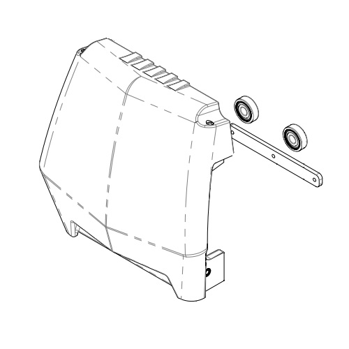 Trumpf 2747858 Front Housing for TruTool TSC 100 (3A1) Black Edition Slat Cleaner