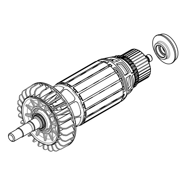 Trumpf 2803936 Armature 230V cpl. for Motor WE 26