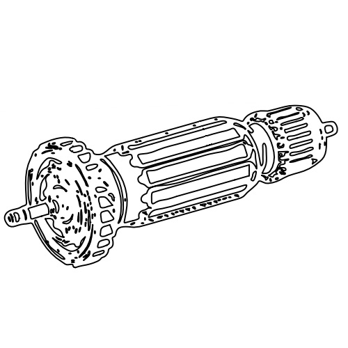 Trumpf 2834481 Armature 220-240V for TruTool TKA 700 (1A1) Deburring Machine