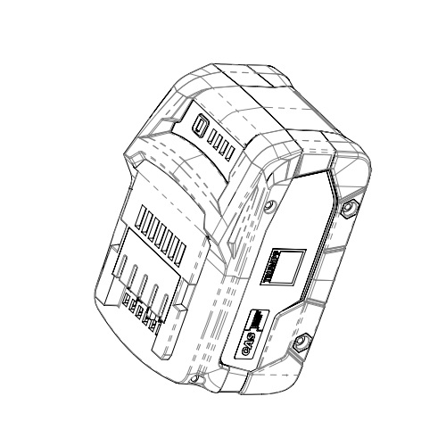 Trumpf 2893322 Rechargeable Battery Pack, 18V/5.5 AH for TruTool TC 200 (1A5) Tube Cutter