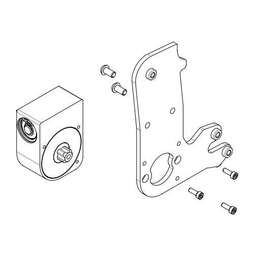 Trumpf 2943214 Worm Gear for TruTool TSC 200 (1A1) Slat Cleaner