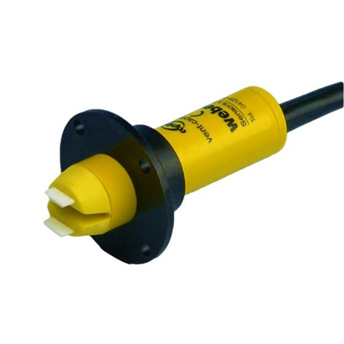 Weber Sensors 3201.51 Vent-Captor Flow Monitor for Gaseous Media, 110 VAC, Two Meter Oilflex Cable, Switching Range 1 to 10 m/sec Normal Open, AC Thyristor Output