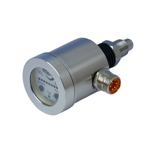 Weber Sensors 4120.81MK-S140 Flow-Captor Flow Switch 1/2" NPT / 115 VAC, Normally Open, Relay Output with BH5, Sensor Head with Cooling Housing 130C Max. Medium Temperature