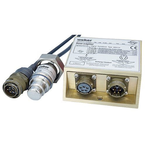 Weber Sensors 4205 / 4053.31 Flow-Captor Flow Switch for Oil-Based Liquids for Restricted Access or Harsh Environmental Conditions