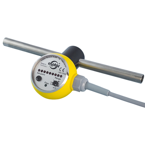 Weber Sensors 4320.13/18 M12 Flow-Captor Flow Switch with Measuring Range 0-20 to 0-300 cm/sec in Water Systems, 316 Stainless Steel Sensor Tube, 18 mm Diameter, with M-12 Socket