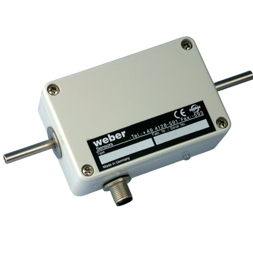 Weber Sensors 4511.30/6 Inline Flow Meter for Smallest Flow Resolutions with Pipe Diameter 6 mm x 1 mm